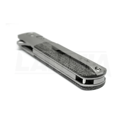 Terrain 365 Otter Flip-ATB Black Canvas Micarta foldekniv