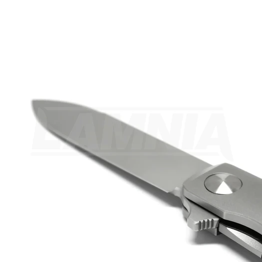 Terrain 365 Otter Flip-ATB Black Canvas Micarta sulankstomas peilis