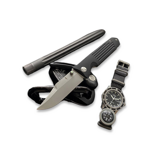 Terrain 365 STS-AT Black G10 sulankstomas peilis