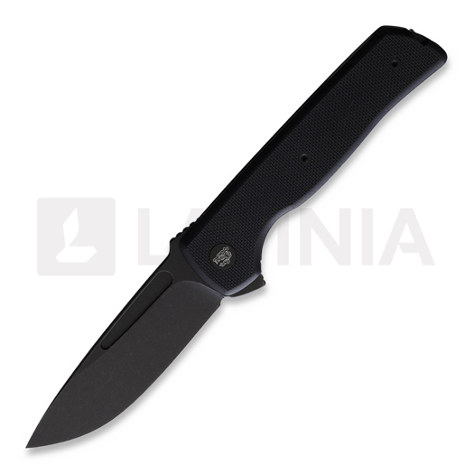 Couteau pliant Terzuola Knives ATCF Lite Linerlock Black Black