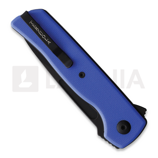 Terzuola Knives ATCF Lite Linerlock Blue Black sulankstomas peilis