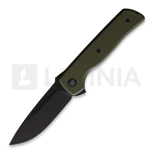 Skladací nôž Terzuola Knives ATCF Lite Linerlock Green Black