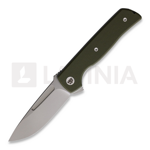 Nóż składany Terzuola Knives ATCF Lite Linerlock Green S/W