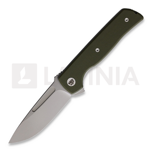 Terzuola Knives ATCF Lite Linerlock Green S/W folding knife