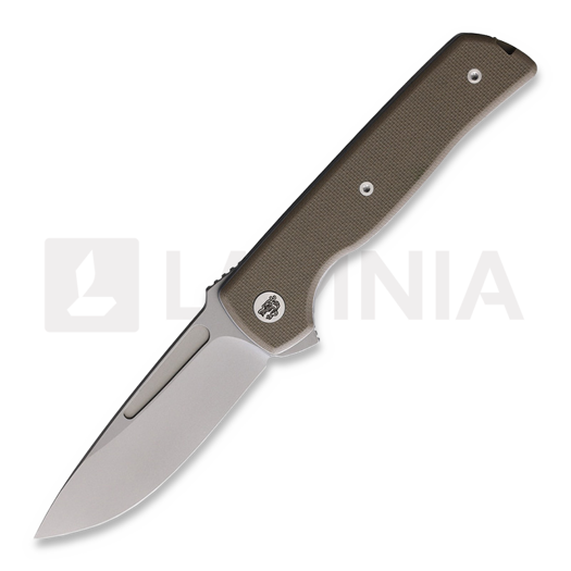 Terzuola Knives ATCF Lite Linerlock Tan S/W foldekniv