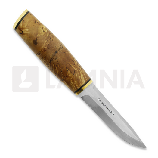 Teuvo Sorvari Visakoivu veitsi, 80CrV2, Helatuppi