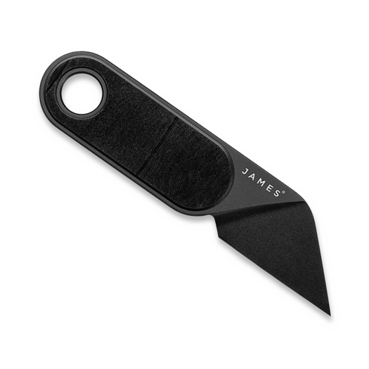 The James Brand The Abbey - Black / Black kniv