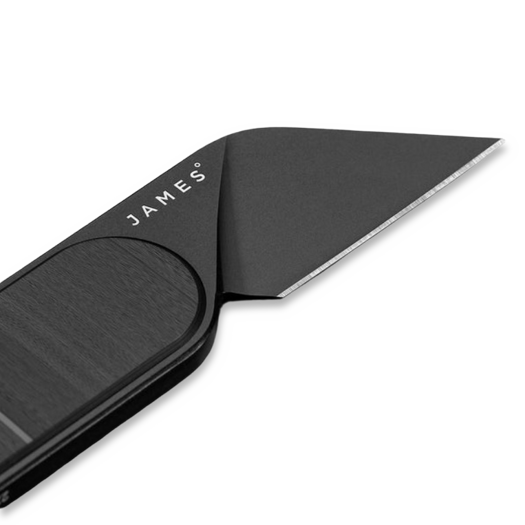 The James Brand The Abbey - Black / Black kniv