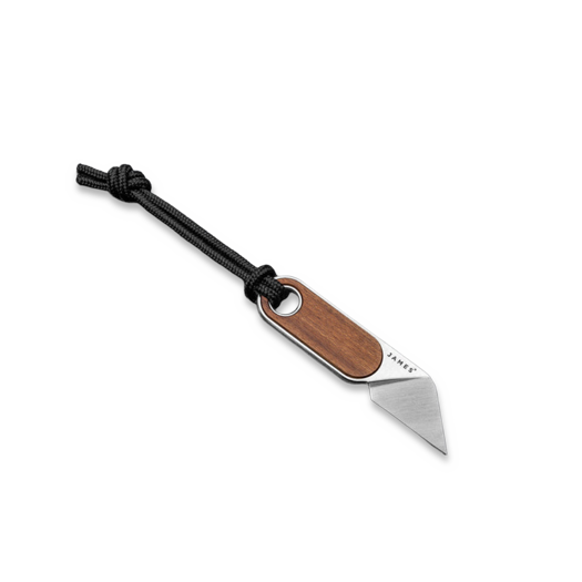 The James Brand The Abbey - Rosewood / Stainless kniv