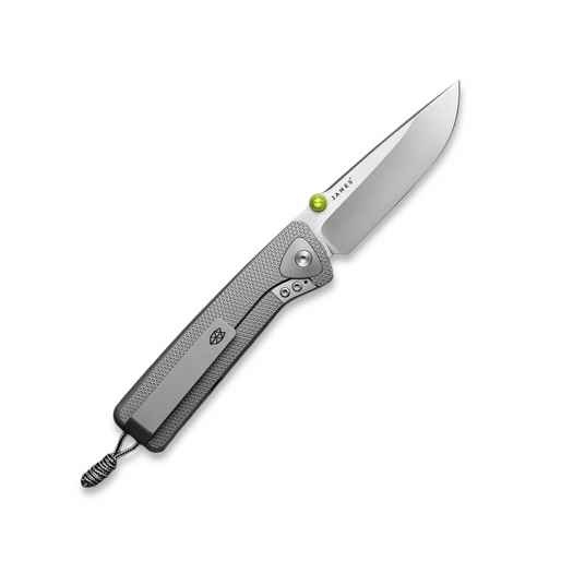 Couteau pliant The James Brand The Barnes - Titanium / Stainless / Titanium / Straight