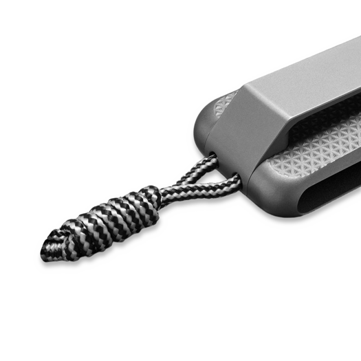 Couteau pliant The James Brand The Barnes - Titanium / Stainless / Titanium / Straight