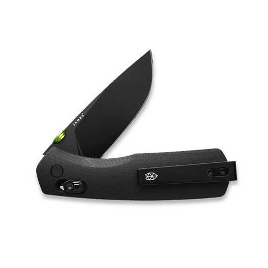 มีดพับ The James Brand The Carter - Black / Black / G10 / Straight