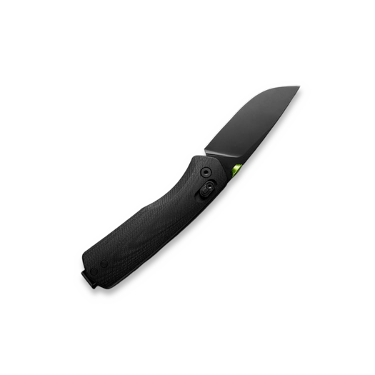 The James Brand The Carter - Black / Black / G10 / Straight foldekniv