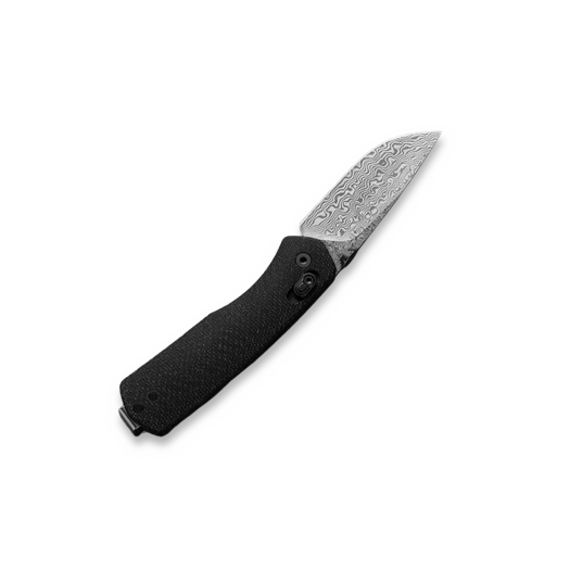 Складной нож The James Brand The Carter - Black / Damascus / Micarta / Straight