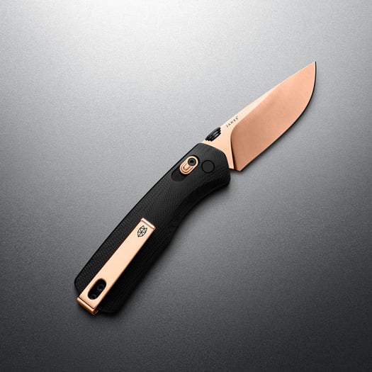 Складной нож The James Brand The Carter - Black + Rose Gold