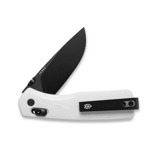 Saliekams nazis The James Brand The Carter - Bone / Black / G10 / Straight