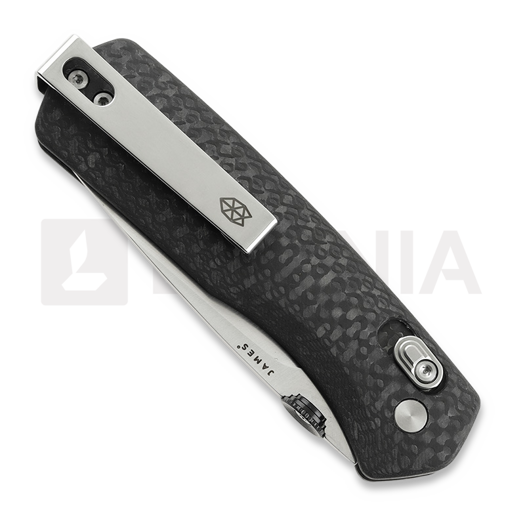 The James Brand The Carter - Carbon Fiber / Stainless / Straight 折叠刀