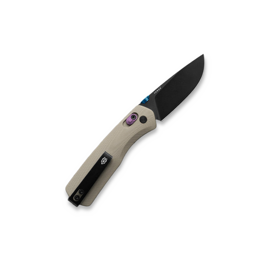 The James Brand The Carter - Coyote Tan / Black / Desert Sky / G10 / Straight vouwmes