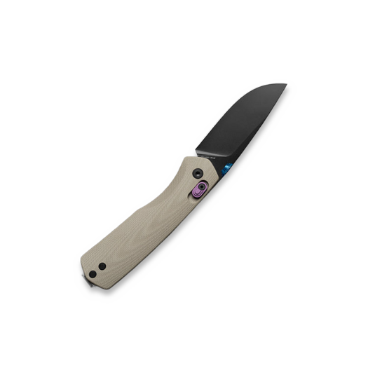 The James Brand The Carter - Coyote Tan / Black / Desert Sky / G10 / Straight kääntöveitsi