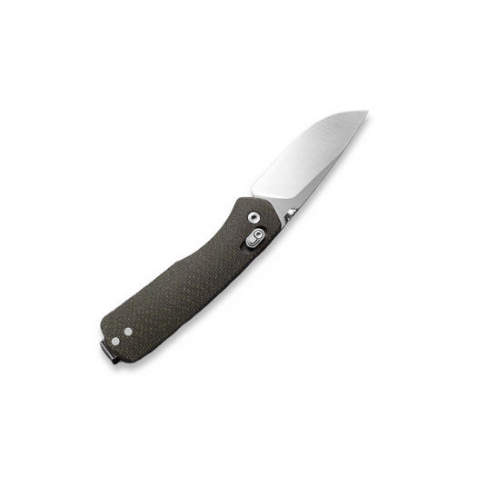 The James Brand The Carter - OD Green / Stainless / Micarta /Straight folding knife