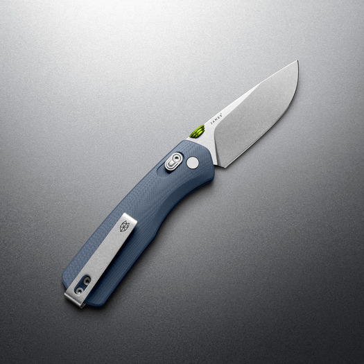 Nóż składany The James Brand The Carter - Tidal Blue + Stonewash