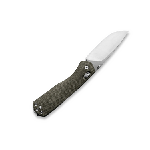 The James Brand The Carter XL - OD Green / Stainless / Micarta / Straight 折り畳みナイフ