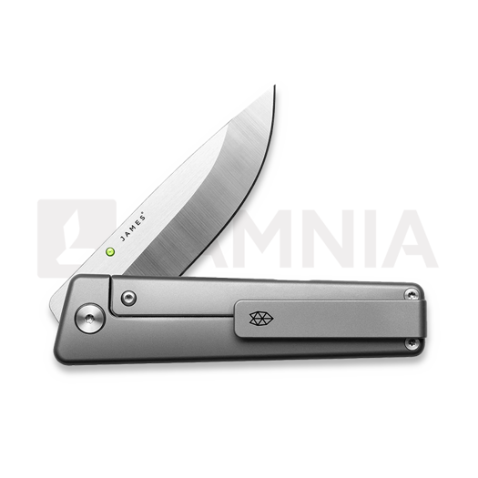 The James Brand The Chapter 2 - Titanium / Stainless / Straight Taschenmesser