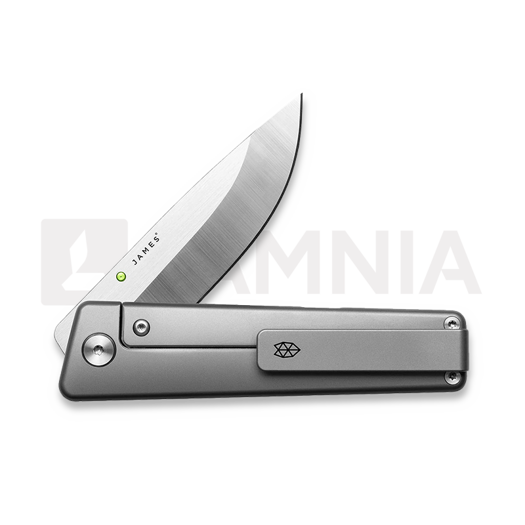 Couteau pliant The James Brand The Chapter 2 - Titanium / Stainless / Straight