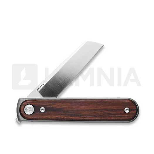 Skladací nôž The James Brand The Duval - Rosewood / Stainless / Wood / Straight