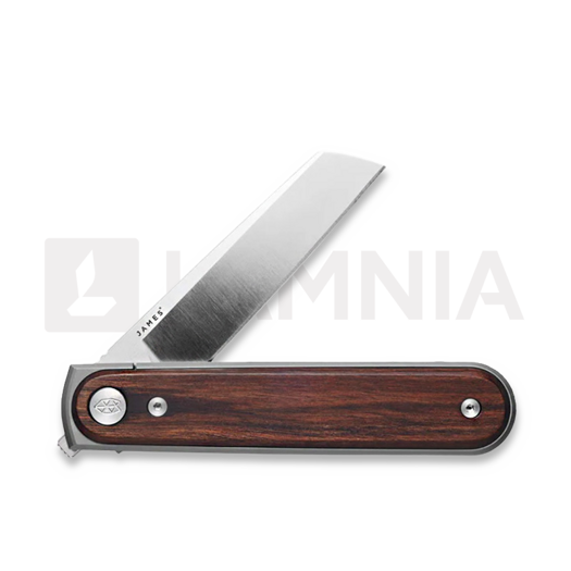 Navaja The James Brand The Duval - Rosewood / Stainless / Wood / Straight