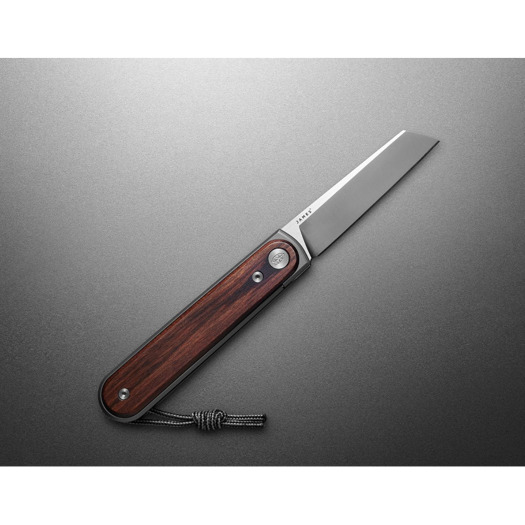 The James Brand The Duval - Rosewood / Stainless / Wood / Straight sklopivi nož
