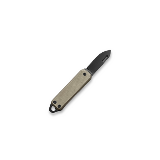 The James Brand The Elko - Coyote Tan / Black / G10 / Straight sulankstomas peilis