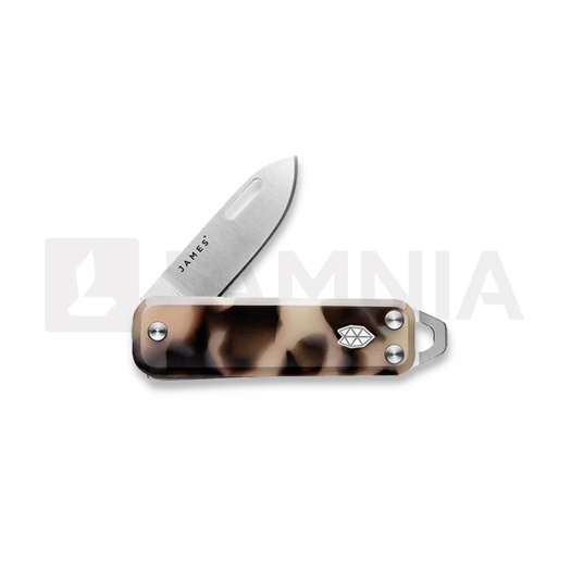 The James Brand The Elko - Desert Tortoise / Stainless / Eco-Acetate / Straight fällkniv