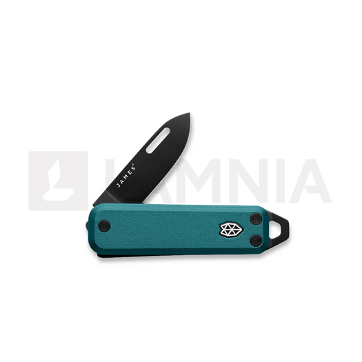 The James Brand The Elko - Emerald / Black / Aluminum / Straight sklopivi nož