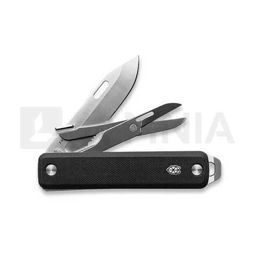 The James Brand The Ellis-Scissors - Black / Stainless / G10 / Serrated kääntöveitsi