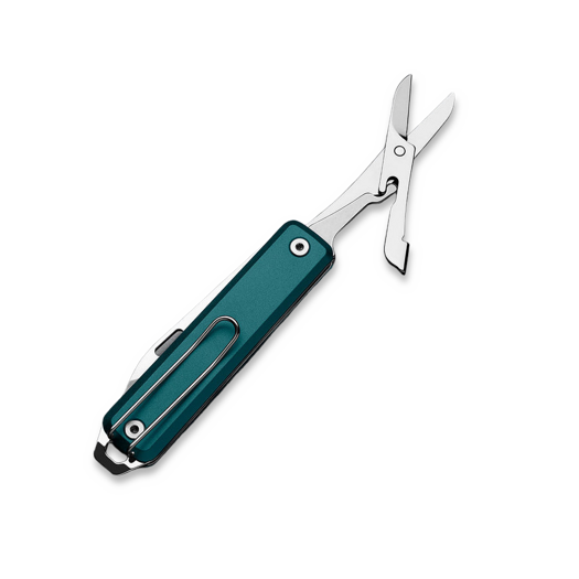 Coltello pieghevole The James Brand The Ellis - Scissors - Emerald / Stainless / Aluminum / Straight
