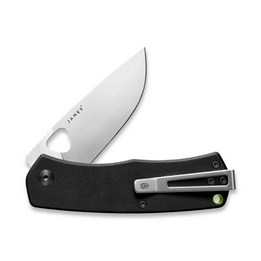 Nóż składany The James Brand The Folsom - Black / Stainless / G10 / Straight