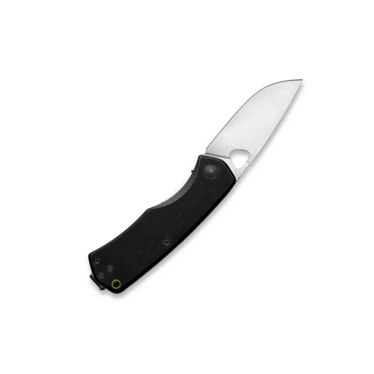 The James Brand The Folsom - Black / Stainless / G10 / Straight folding knife
