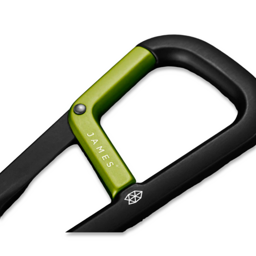 The James Brand The Hardin - Black / Electric Moss