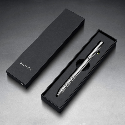 The James Brand The Kent - Stainless kynä