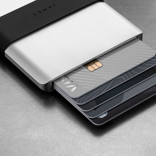The James Brand The Lowe - Silver + Black