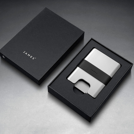 The James Brand The Lowe - Silver + Black