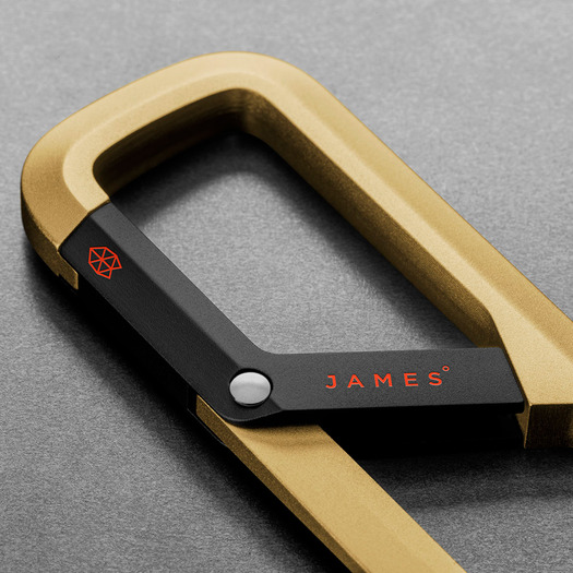 The James Brand The Madison - Gold + Black