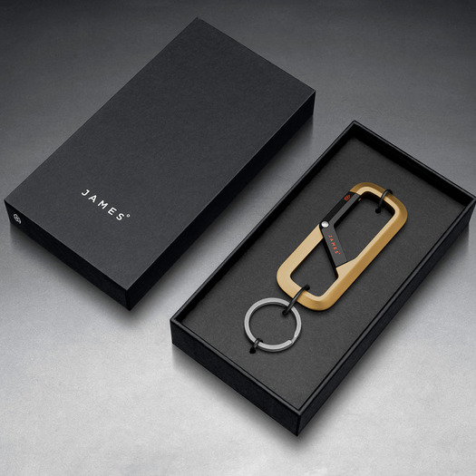 The James Brand The Madison - Gold + Black