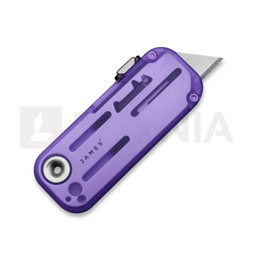 Skladací nôž The James Brand The Palmer - Atomic Purple / Electric Green / Recycled PC