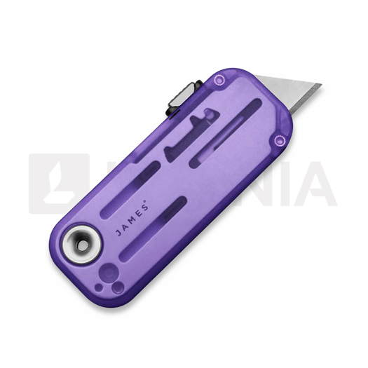 The James Brand The Palmer - Atomic Purple / Electric Green / Recycled PC Taschenmesser