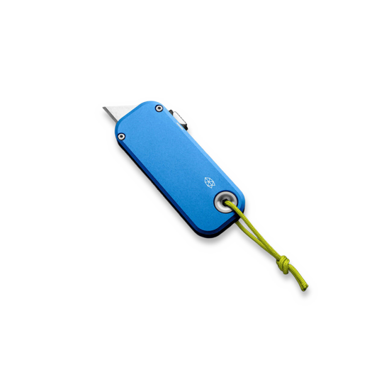 Coltello pieghevole The James Brand The Palmer - Cerulean / Yellow / Aluminum / Straight