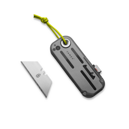 Briceag The James Brand The Palmer - Charcoal / Electric Green / Recycled PC