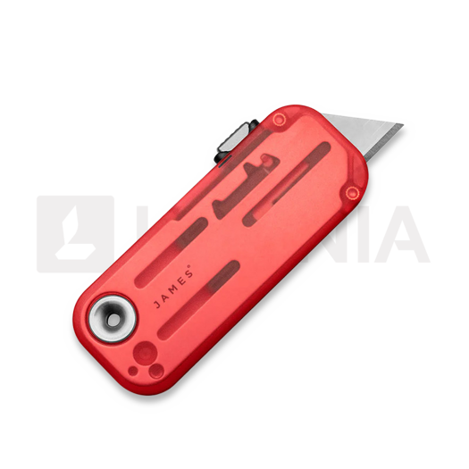 The James Brand The Palmer - Coral / Turquoise / Recycled PC sulankstomas peilis