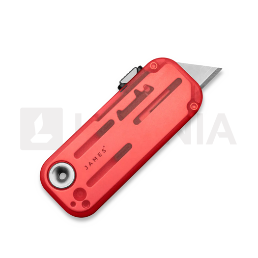 The James Brand The Palmer - Coral / Turquoise / Recycled PC folding knife